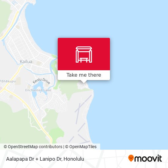 Aalapapa Dr + Lanipo Dr map