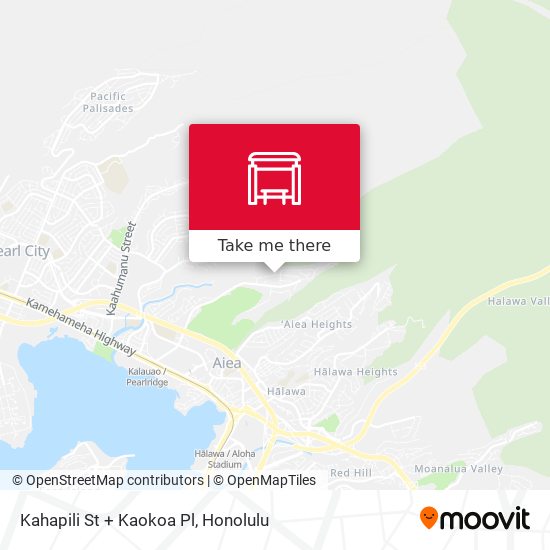 Kahapili St + Kaokoa Pl map