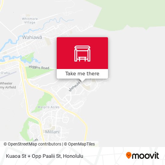 Kuaoa St + Opp Paalii St map