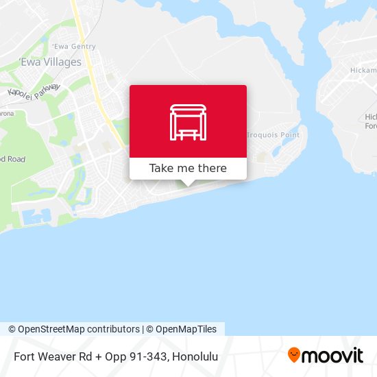 Mapa de Fort Weaver Rd + Opp 91-343