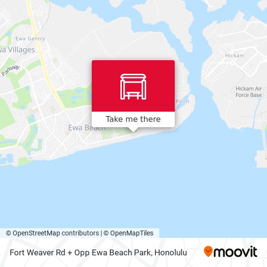 Fort Weaver Rd + Opp Ewa Beach Park map