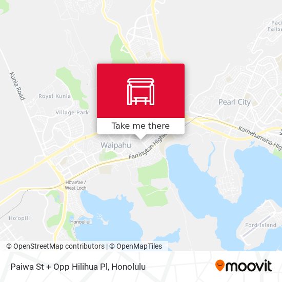 Mapa de Paiwa St + Opp Hilihua Pl