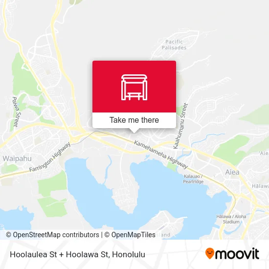 Mapa de Hoolaulea St + Hoolawa St