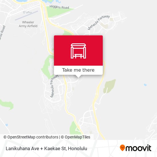 Lanikuhana Ave + Kaekae St map