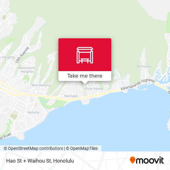Mapa de Hao St + Waihou St