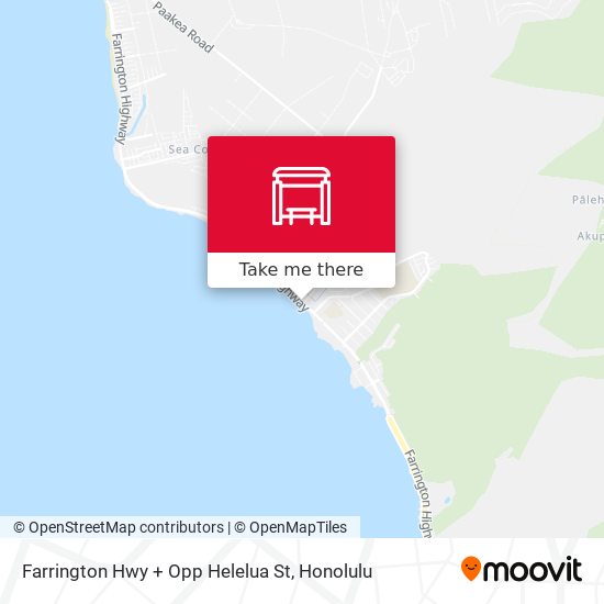 Farrington Hwy + Opp Helelua St map