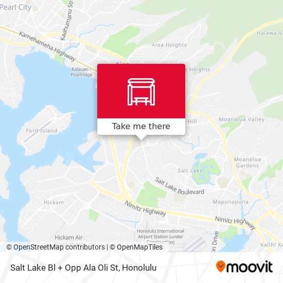Salt Lake Bl + Opp Ala Oli St map