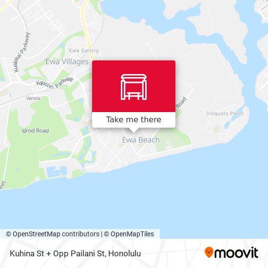 Kuhina St + Opp Pailani St map