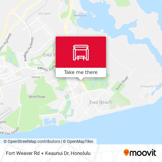 Fort Weaver Rd + Keaunui Dr map