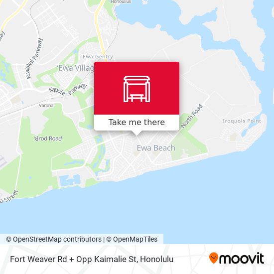 Fort Weaver Rd + Opp Kaimalie St map