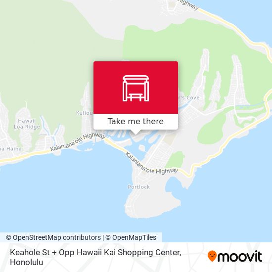 Keahole St + Opp Hawaii Kai Shopping Center map