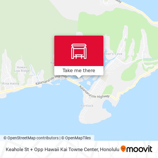 Mapa de Keahole St + Opp Hawaii Kai Towne Center