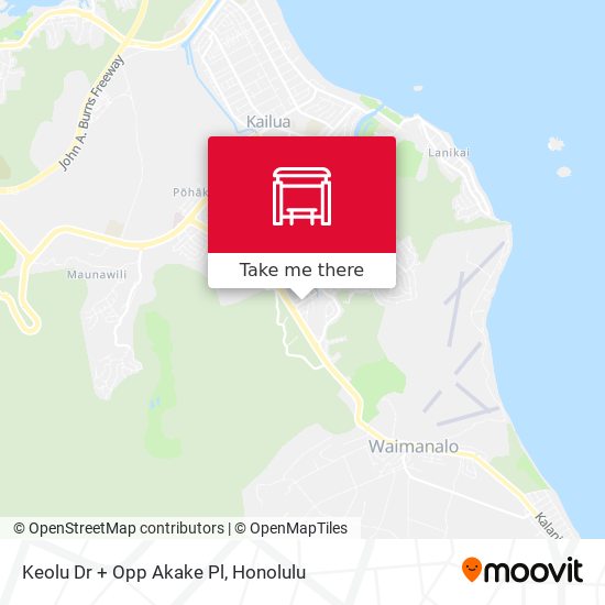 Keolu Dr + Opp Akake Pl map