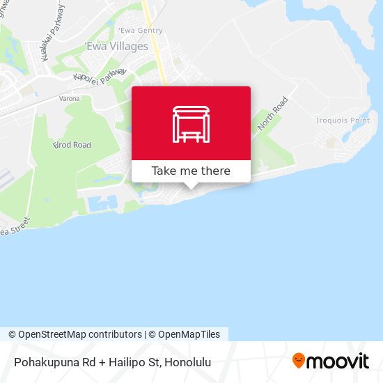 Mapa de Pohakupuna Rd + Hailipo St