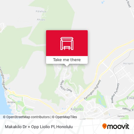 Mapa de Makakilo Dr + Opp Liolio Pl