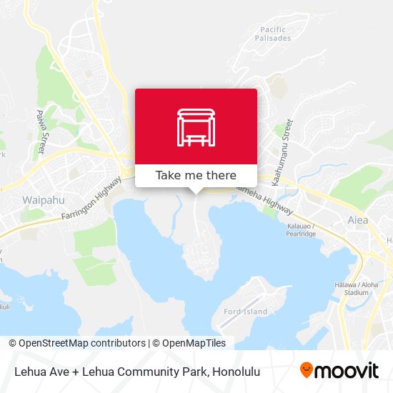 Lehua Ave + Lehua Community Park map