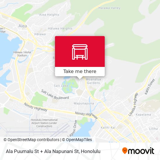 Mapa de Ala Puumalu St + Ala Napunani St