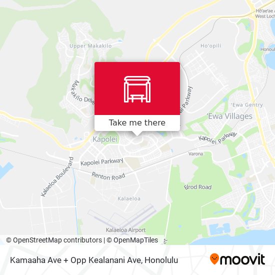 Kamaaha Ave + Opp Kealanani Ave map