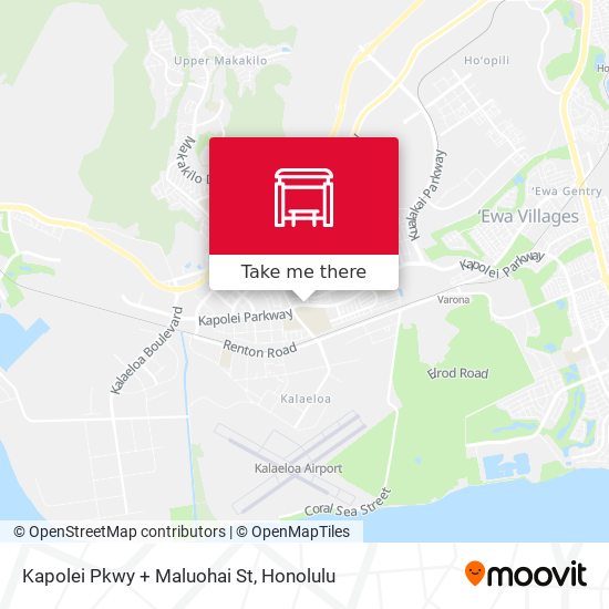 Kapolei Pkwy + Maluohai St map