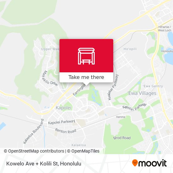 Kowelo Ave + Kolili St map