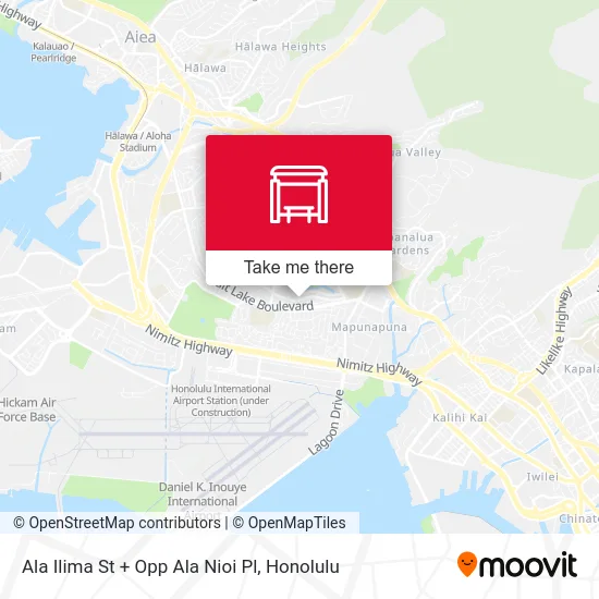 Ala Ilima St + Opp Ala Nioi Pl map