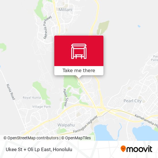 Mapa de Ukee St + Oli Lp East
