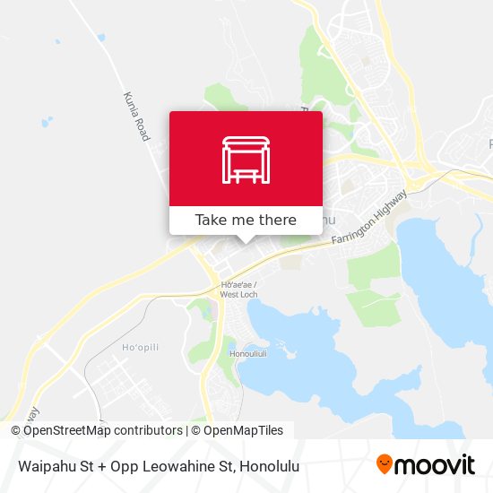 Waipahu St + Opp Leowahine St map