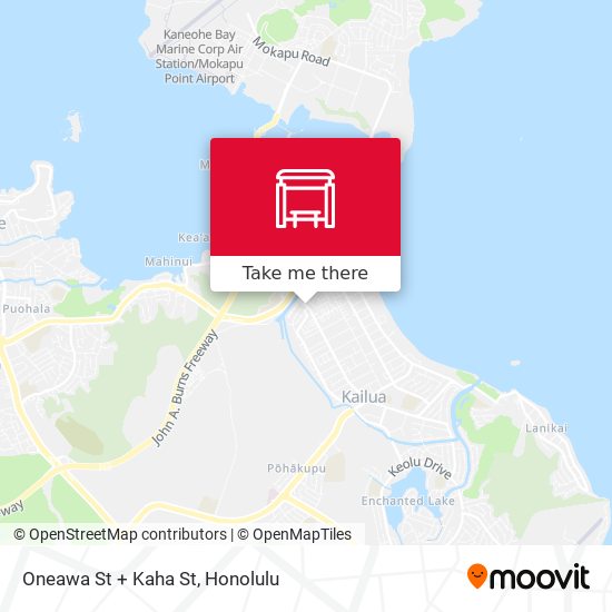 Mapa de Oneawa St + Kaha St