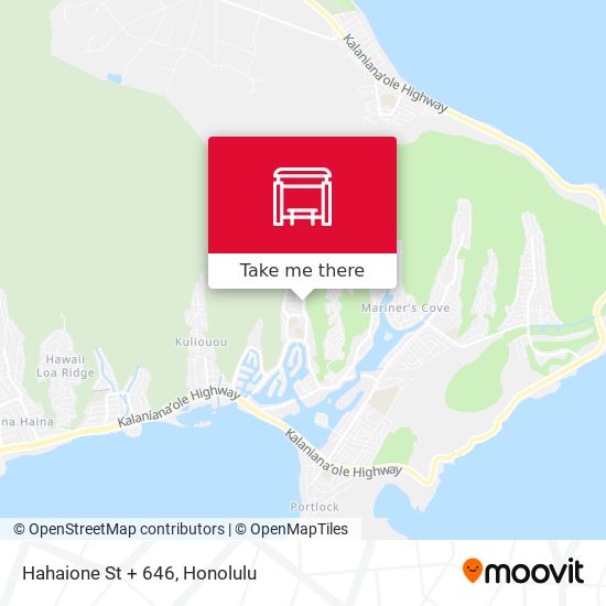 Mapa de Hahaione St + 646
