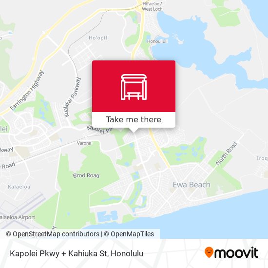 Kapolei Pkwy + Kahiuka St map