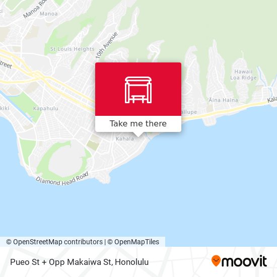 Pueo St + Opp Makaiwa St map