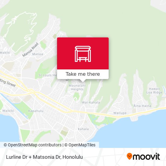 Lurline Dr + Matsonia Dr map