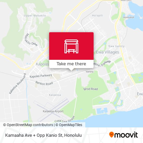Kamaaha Ave + Opp Kanio St map