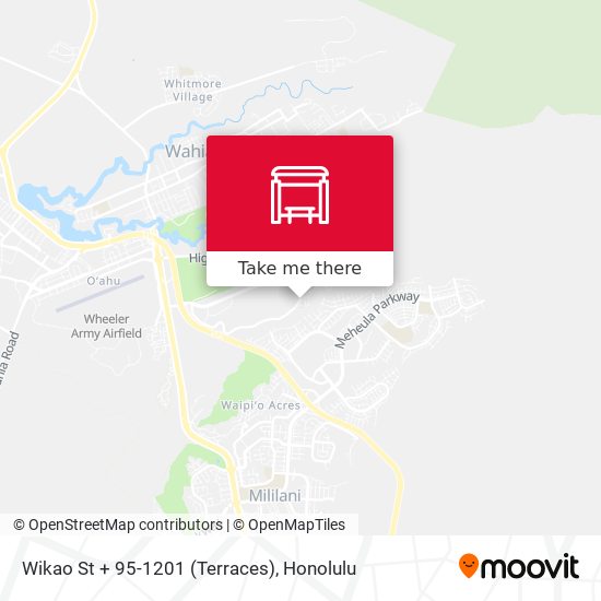 Mapa de Wikao St + 95-1201 (Terraces)