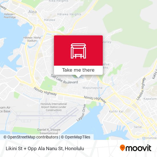 Likini St + Opp Ala Nanu St map