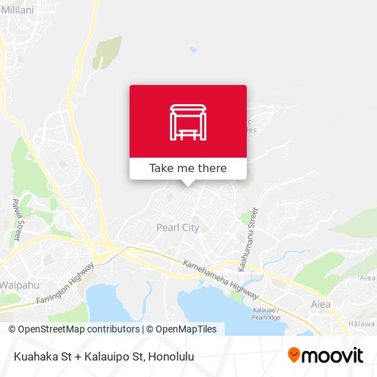 Kuahaka St + Kalauipo St map