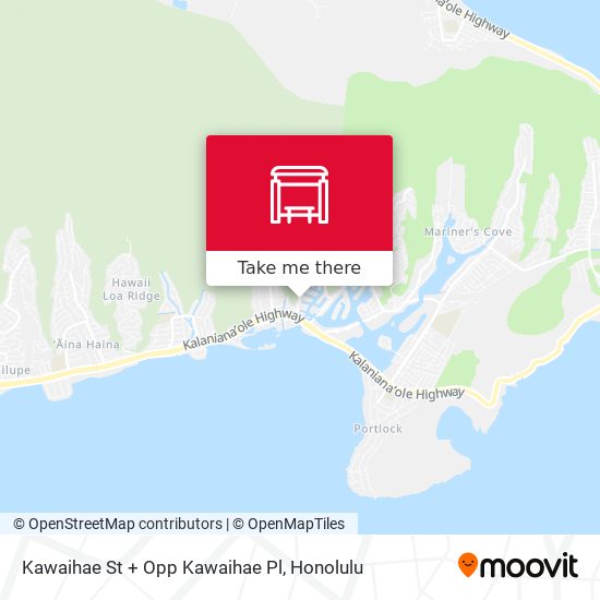 Kawaihae St + Opp Kawaihae Pl map