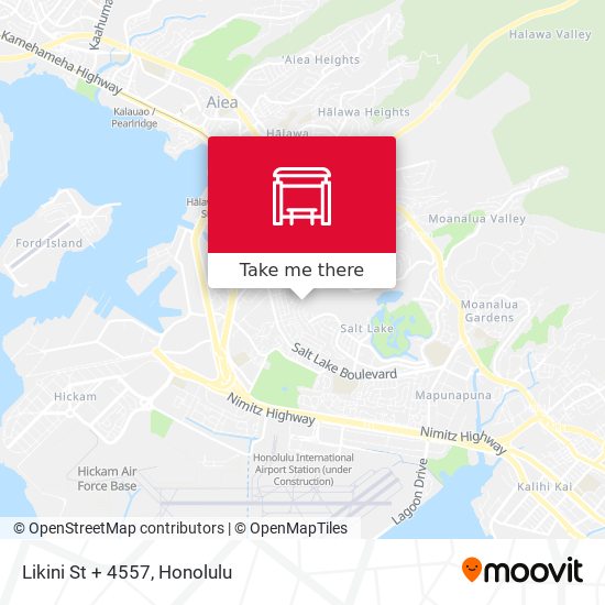 Mapa de Likini St + 4557