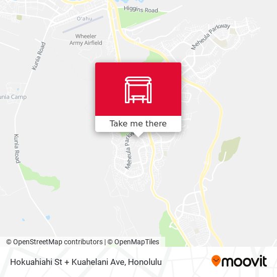 Hokuahiahi St + Kuahelani Ave map