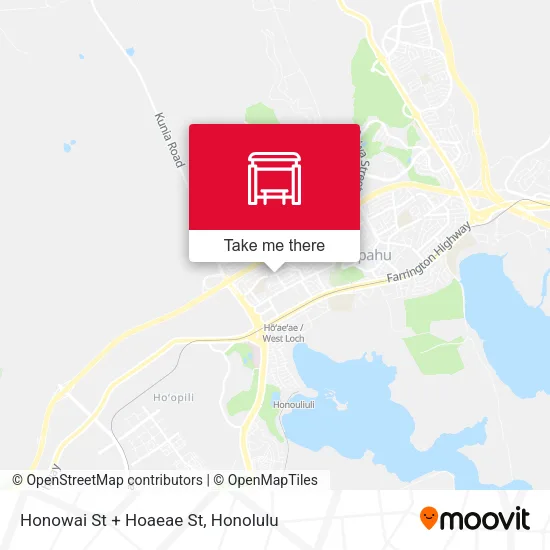Mapa de Honowai St + Hoaeae St