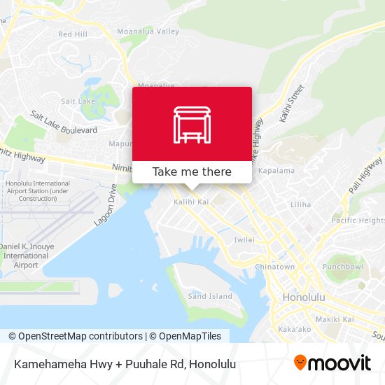 Kamehameha Hwy + Puuhale Rd map