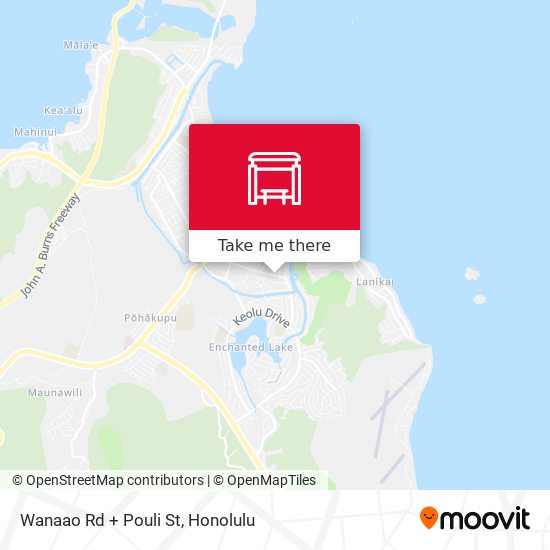 Mapa de Wanaao Rd + Pouli St
