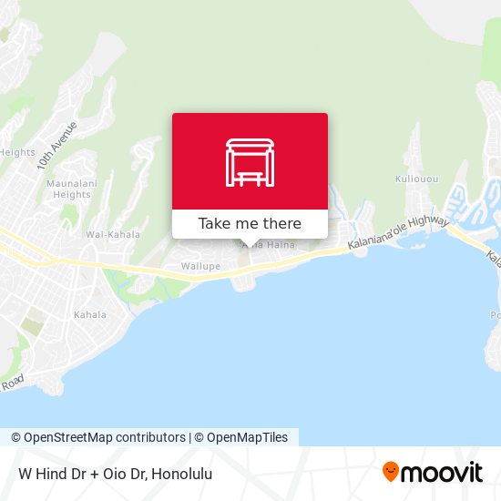 Mapa de W Hind Dr + Oio Dr