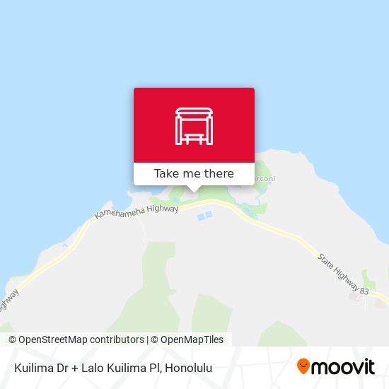 Kuilima Dr + Lalo Kuilima Pl map