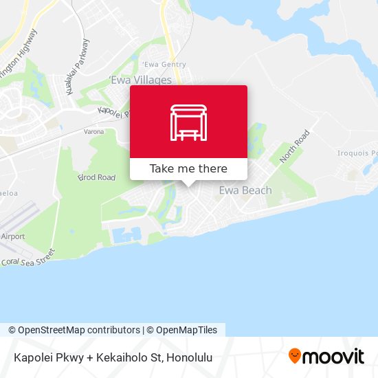 Kapolei Pkwy + Kekaiholo St map