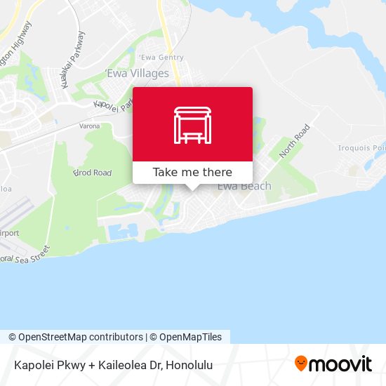 Mapa de Kapolei Pkwy + Kaileolea Dr