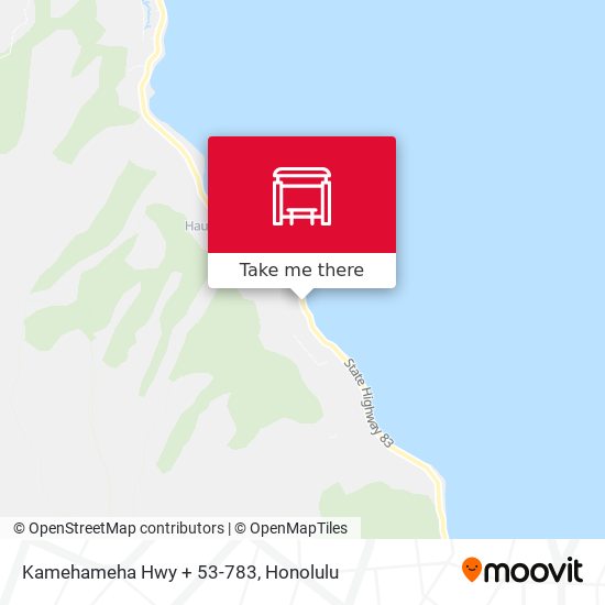 Kamehameha Hwy + 53-783 map