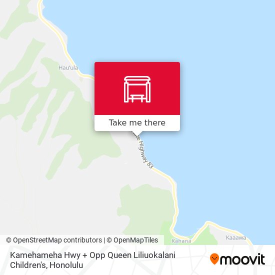 Mapa de Kamehameha Hwy + Opp Queen Liliuokalani Children's