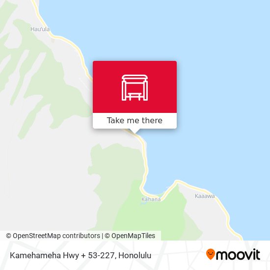 Mapa de Kamehameha Hwy + 53-227