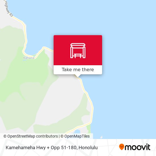 Kamehameha Hwy + Opp 51-180 map